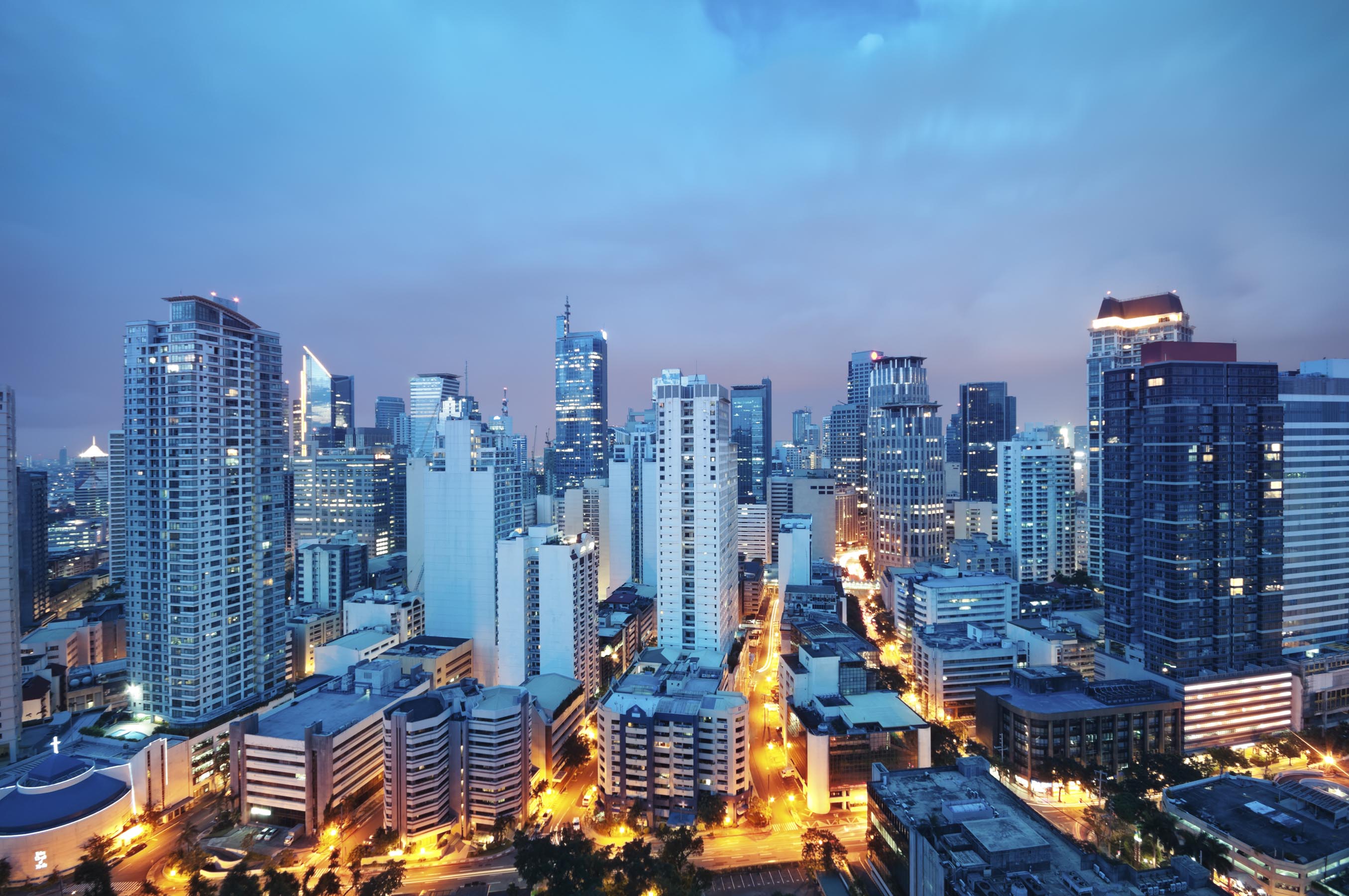 s_Manilla Philippines Makati skyline#